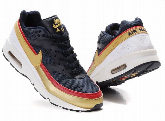 New Men\'S Nike Air Max Black/Red/ Silver